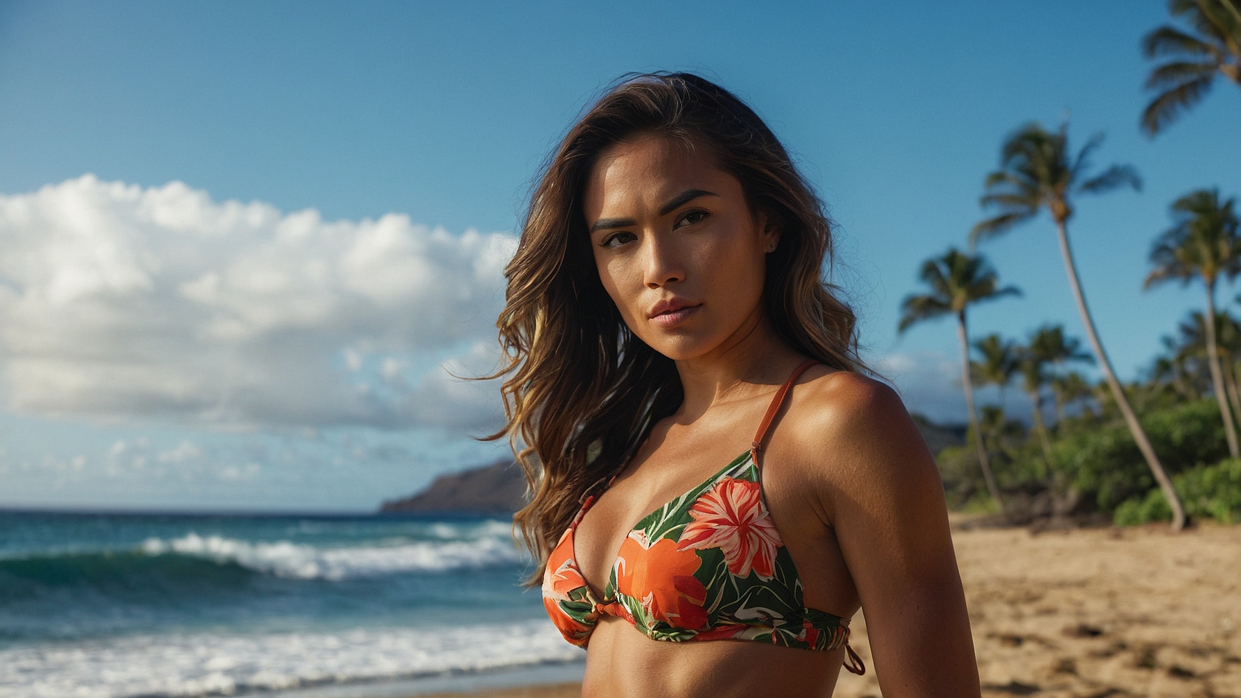 Woman at Beach 50